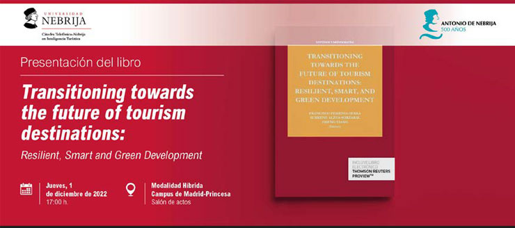 Transitioning towards the future of tourism destinations