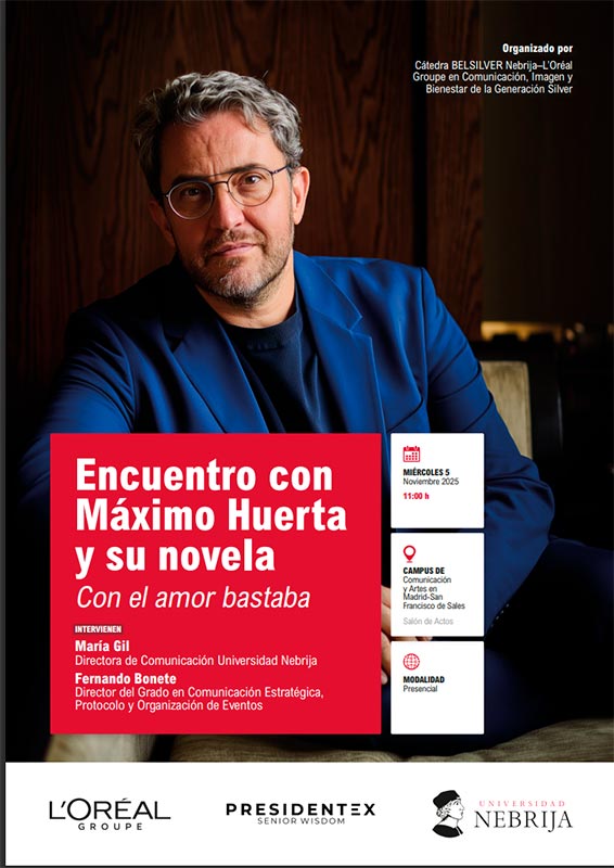 Encuentro con Máximo Huerta